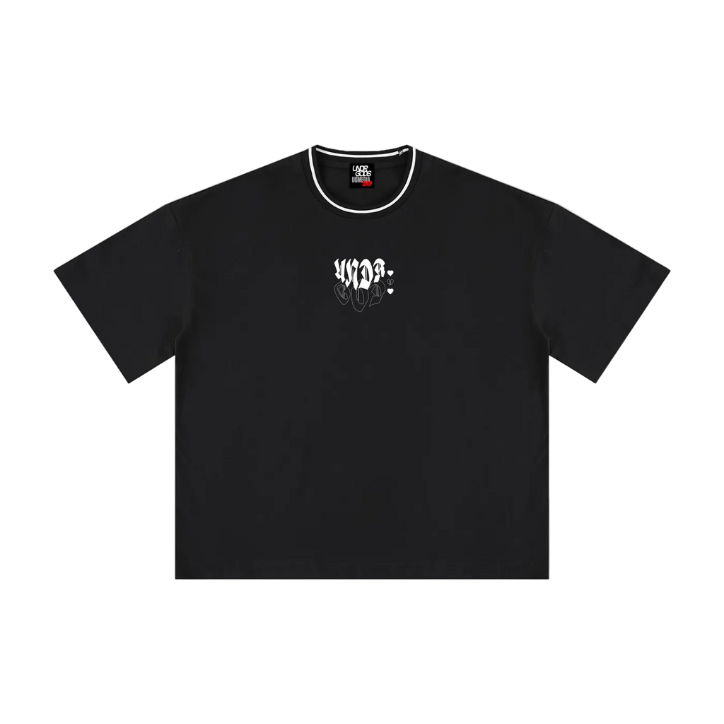 Undr God Unisex Boxy Ribbed Tee