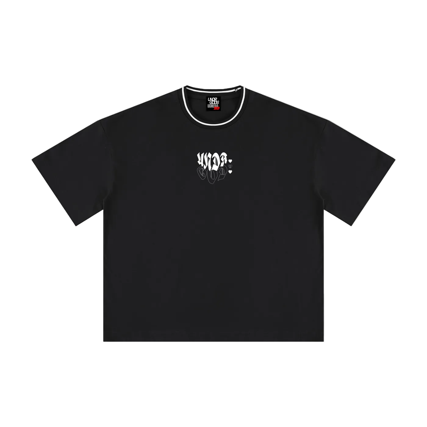 Undr God Unisex Boxy Ribbed Tee