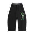 Undr God Emerald Plaid Waistband Barrel Sweatpants (Bottom//set)